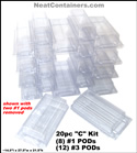 COMBO Kit - Small (20pc)